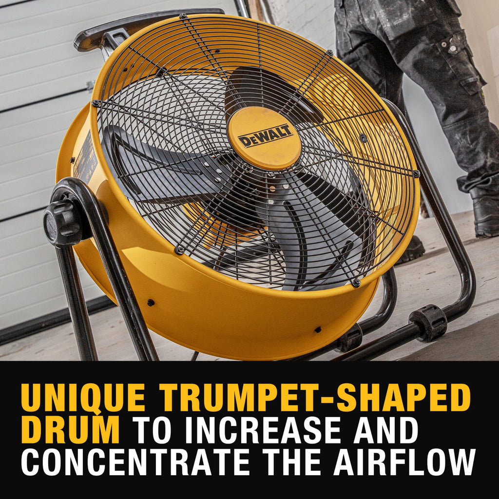 20 Inch Adjustable Tilting Drum Fan Y209