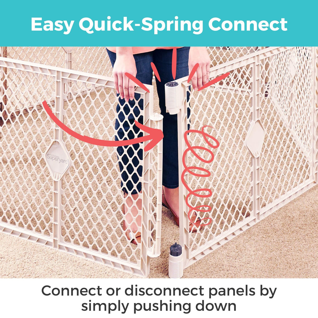 6-Panel Baby Playard F635